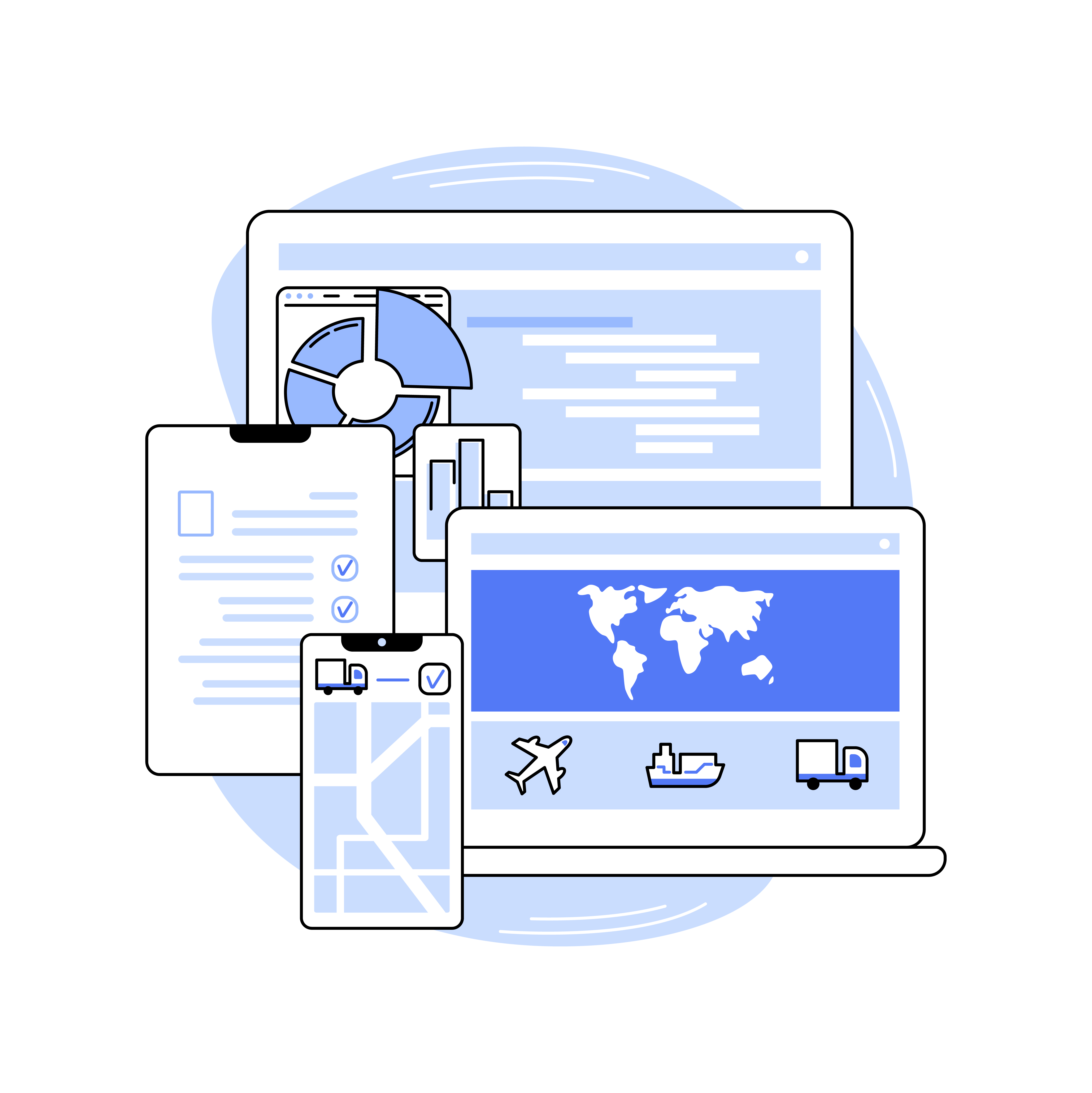 Airline ticket consolidators workflow dashboard